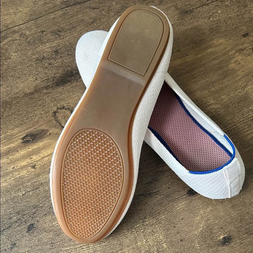 Washable pale pink Slip-On Flats